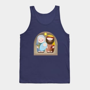 Holy night Nativity Tank Top